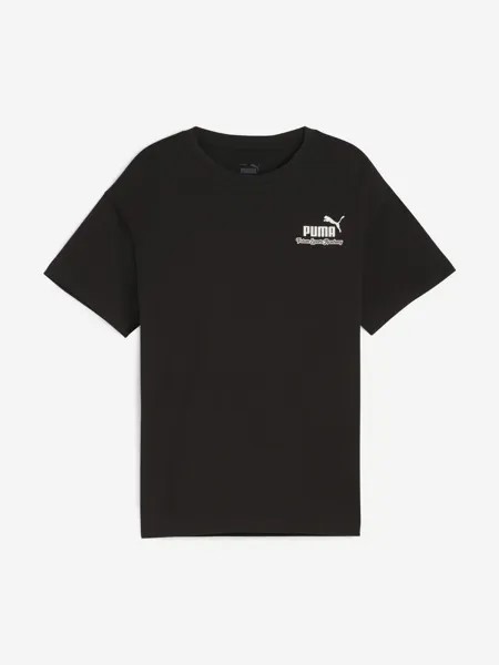 Футболка для мальчиков PUMA Ess+ Mid 90S, Черный