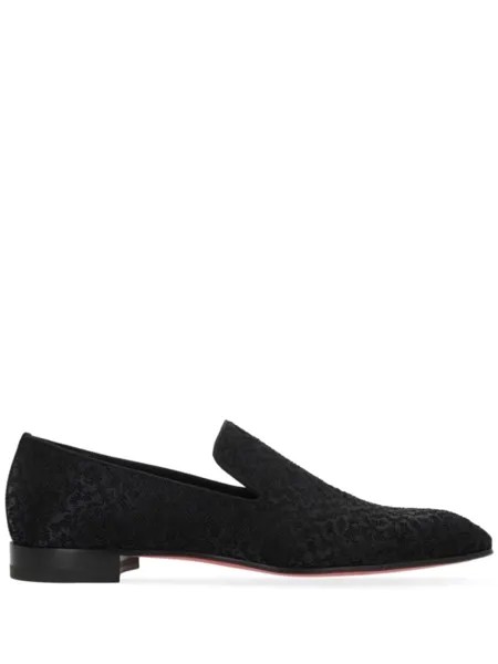 Christian Louboutin мокасины «Одуванчик», черный