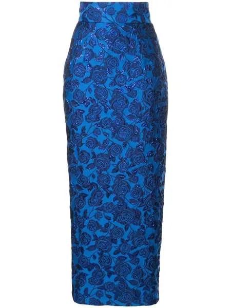 Bambah Bellflower pencil skirt