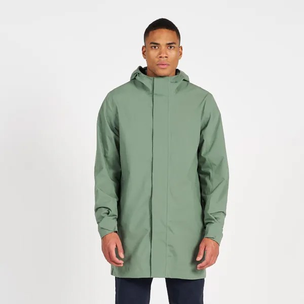Водонепроницаемая куртка Мужская парка-ветровка от дождя Sailing 300 хаки TRIBORD, цвет verde