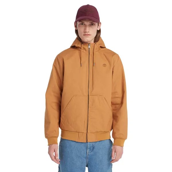 Куртка Timberland Insulated Canvas Bomber, бежевый