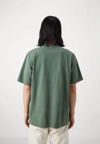 Футболка с набивным рисунком Tref Tee adidas Originals, оксид зелёный