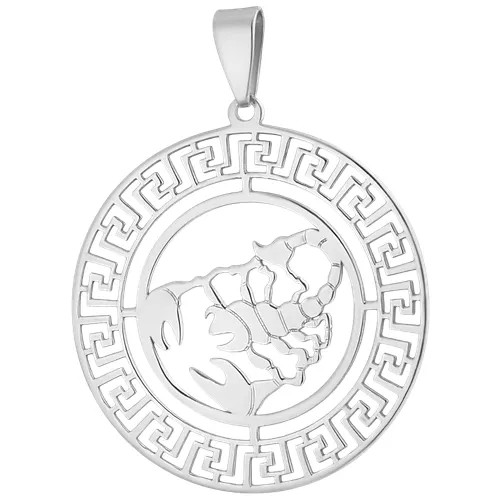 Подвеска серебряная Скорпион, кулон Знакзодиака, ср. вес изделия 1,57 гр, арт. 2035457/9 Скорпион