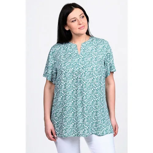 Блуза SVESTA, размер 52, зеленый