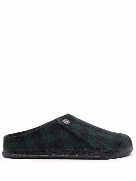Birkenstock фетровые слиперы Zermatt в клетку
