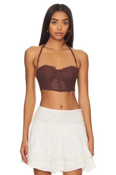 Корсет Free People x Intimately FP Madi Lace, цвет Hickory