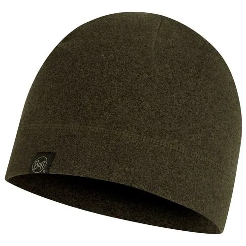 Шапка Buff Polar Hat, коричневый, зеленый