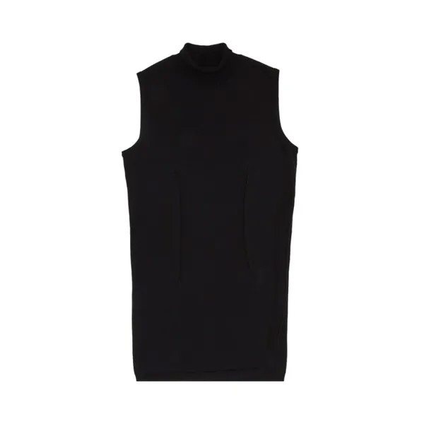 Топ MM6 Maison Margiela Elongated Top, черный