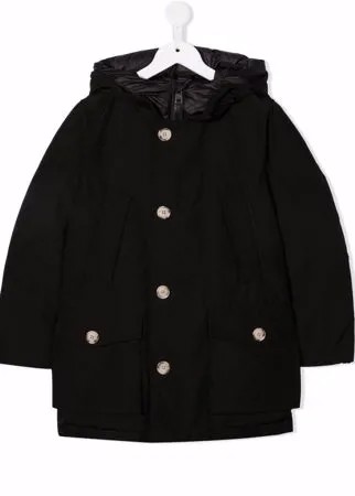 Woolrich Kids пальто с капюшоном