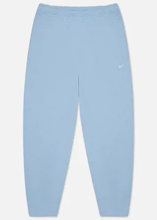 Мужские брюки Nike NRG Solo Swoosh Fleece, цвет голубой, размер XXL