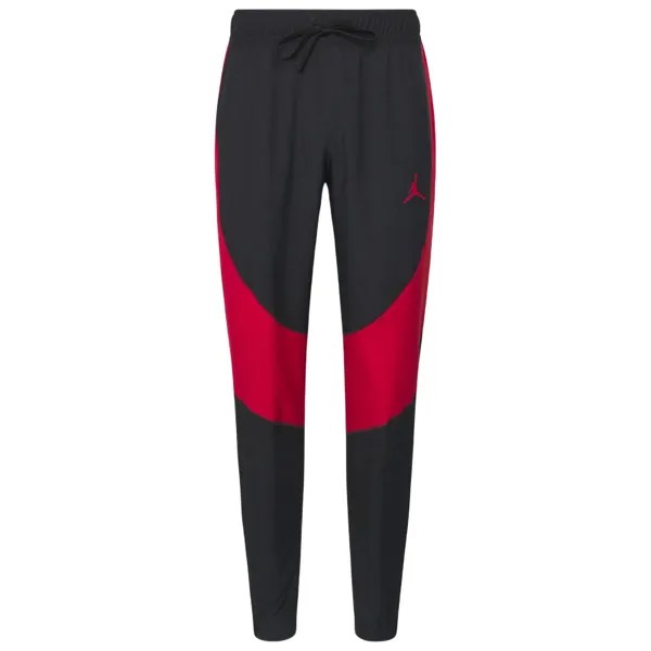 Спортивные брюки Nike Air Jordan Woven, черный/красный