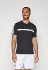 Футболка с принтом Sergio Tacchini, черный