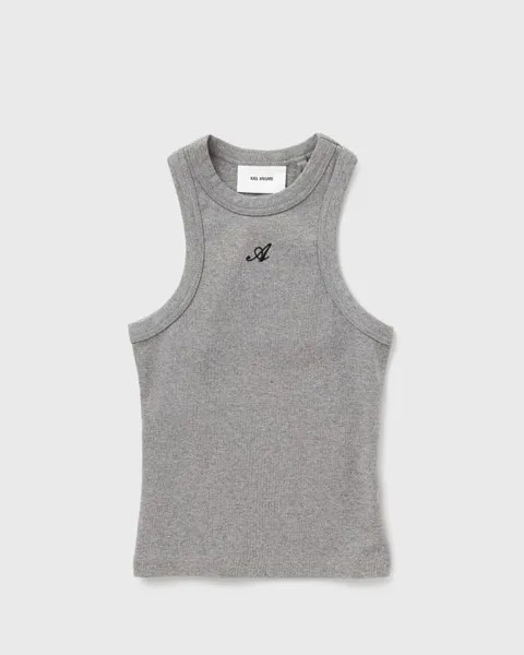 Топ Axel Arigato Signature Tank Top, цвет grey melange