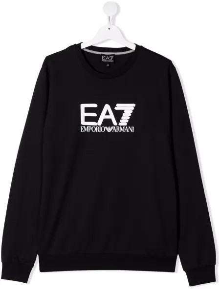 Emporio Armani Kids толстовка с логотипом