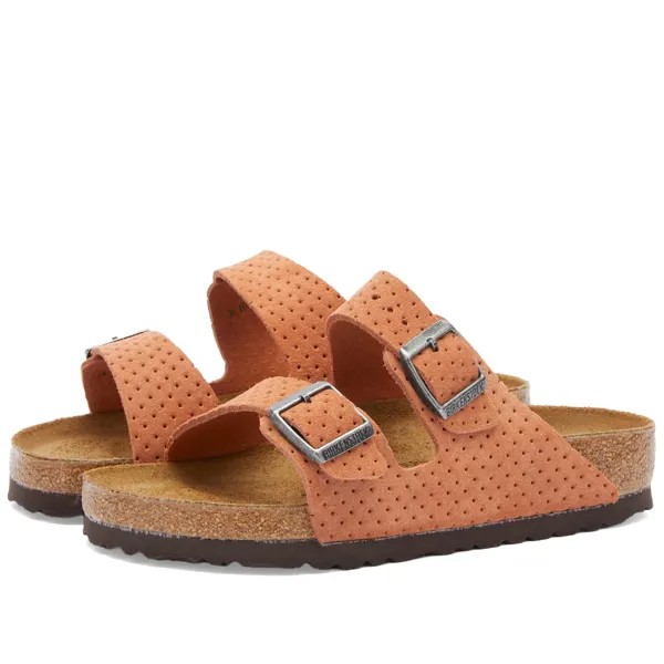 Сандалии Birkenstock Arizona, цвет Burnt Orange Embossed Dots