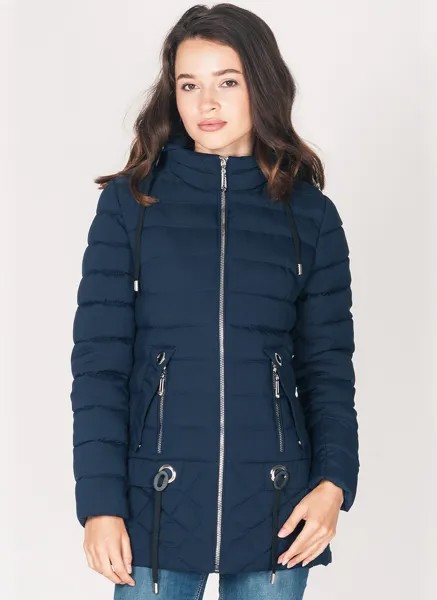 Куртка женская Amimoda 63902 синяя 42 RU