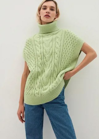 Жилет женский ZARINA 1420642832 зеленый 44 RU