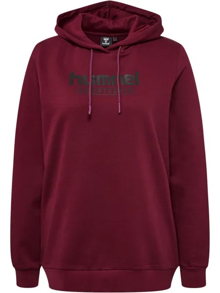 Толстовка Hummel Hoodie Hmlbooster Woman Hoodie, цвет CABERNET