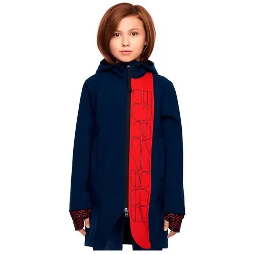 Куртка BASK MOLLY 19136, размер 140, синий, красный