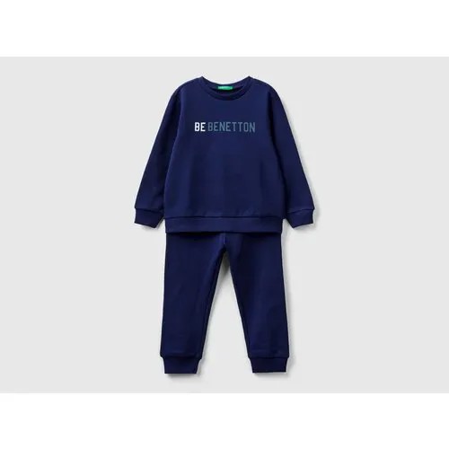 Костюм UNITED COLORS OF BENETTON, размер 90 (2Y), синий
