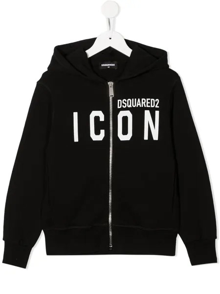 Dsquared2 Kids худи на молнии с логотипом