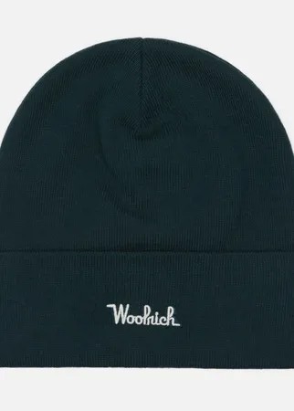 Шапка Woolrich Cotton Wool, цвет зелёный, размер L