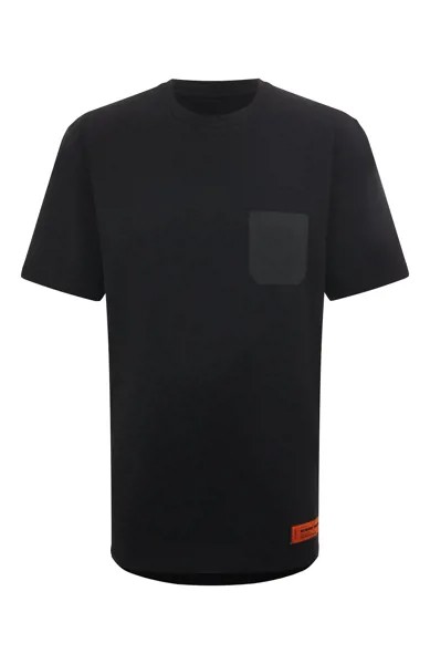 Хлопковая футболка Heron Preston