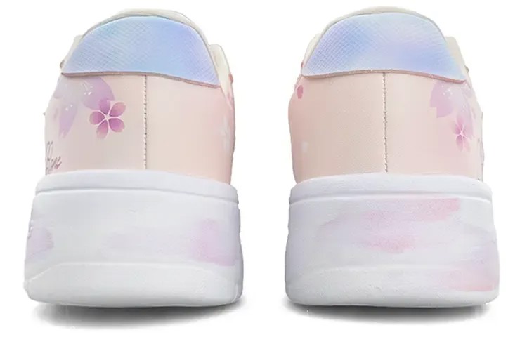 Кроссовки LiNing Skateboarding Shoes Women's Low-top Purple, розовый