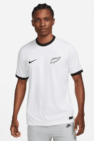 Футболка домашнего стадиона Новой Зеландии 2022 года Nike, белый