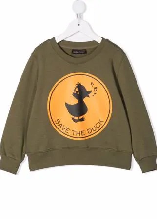 Save The Duck Kids толстовка с логотипом