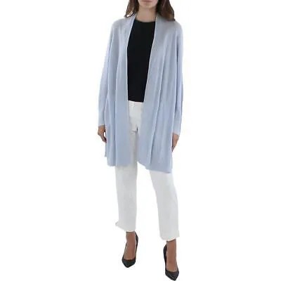 Eileen Fisher Womens Blue Open Front Knitt Sweater Jacket XL BHFO 9142
