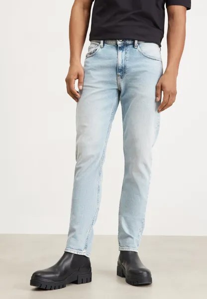 Зауженные джинсы Calvin Klein Jeans, светло-синий