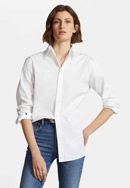 Блуза на пуговицах Polo Ralph Lauren, белый