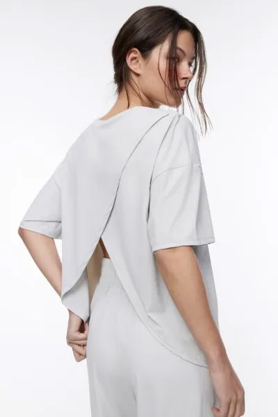 Футболка oversize спортивная гладкая