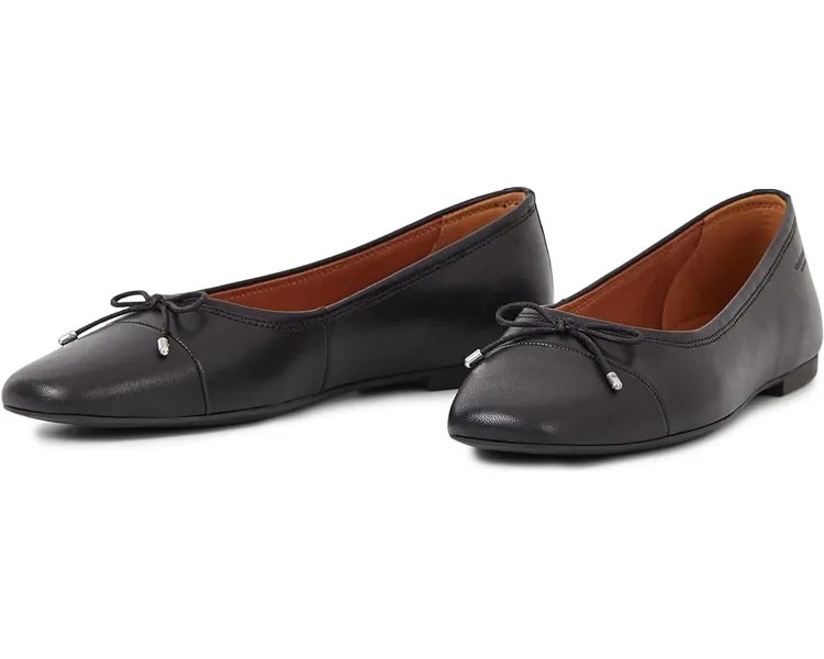 Балетки Vagabond Shoemakers Jolin Leather Flats, черный