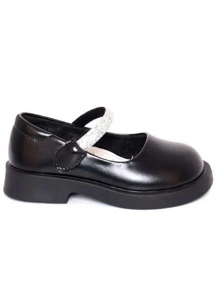 Туфли Baden детские демисезонные, размер 27, цвет черный, артикул KPG002-020