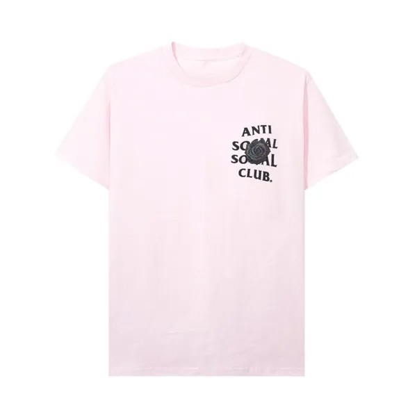 Футболка Anti Social Social Club Bat Emoji 'Pink', розовый