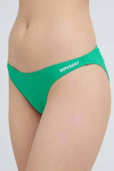 Плавки бикини Superdry, зеленый