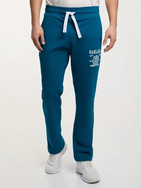 Спортивные брюки мужские oodji 5L230001I-2 зеленые M