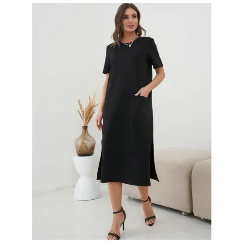 Платье Litvin, размер 44, черный