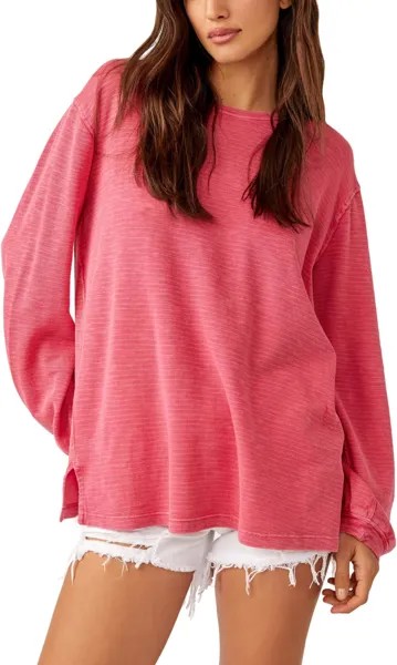 Футболка Free People Soul Song Tee, цвет Dragonfruit Sorbet