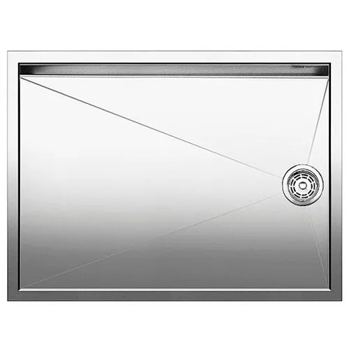 Интегрированная кухонная мойка 59 см Blanco Zerox 550-T-IF 517275 нержавеющая сталь/полированная