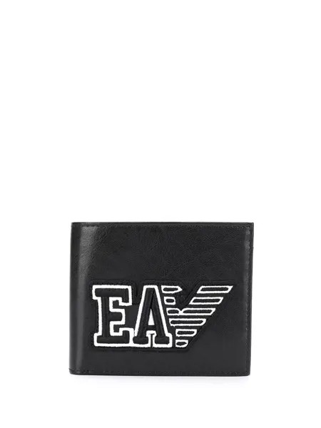Emporio Armani кошелек с вышитым логотипом