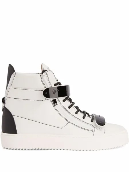 Giuseppe Zanotti высокие кеды Coby