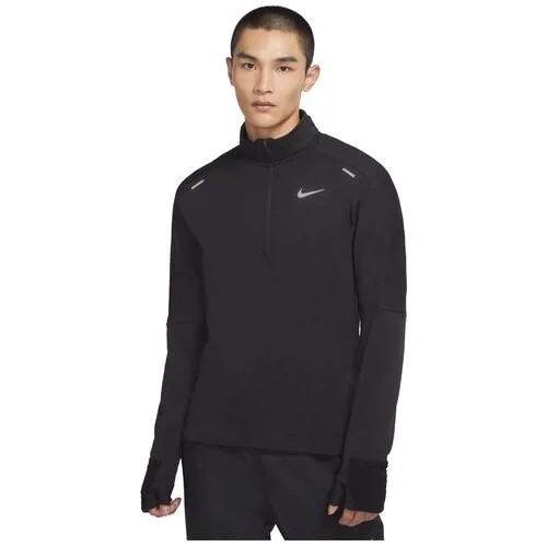 Лонгслив мужской Nike Sphere BLACK/BLACK/REFLECTIVE SILV