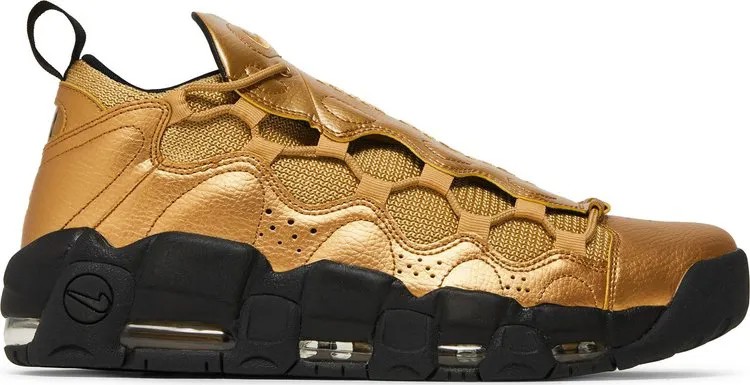 Кроссовки Nike Air More Money 'Metallic Gold', золотой