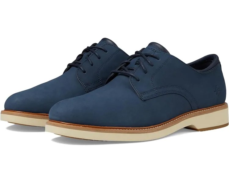 Оксфорды Cole Haan American Classics Montrose Plain Toe, цвет Navy Blazer Nubuck/Angora