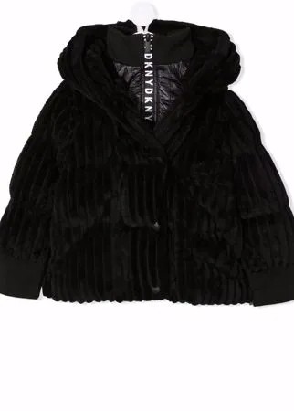 Dkny Kids пальто с капюшоном