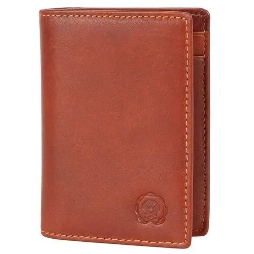 Визитница Cross Vachetta New Cognac, кожа наппа, гладкая, рыже-коричневый, 10,5 х 7,5 х 2 см
