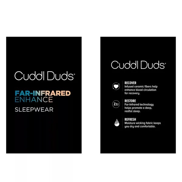 Мужские пижамные шорты Cuddl Duds с инфракрасным усилением